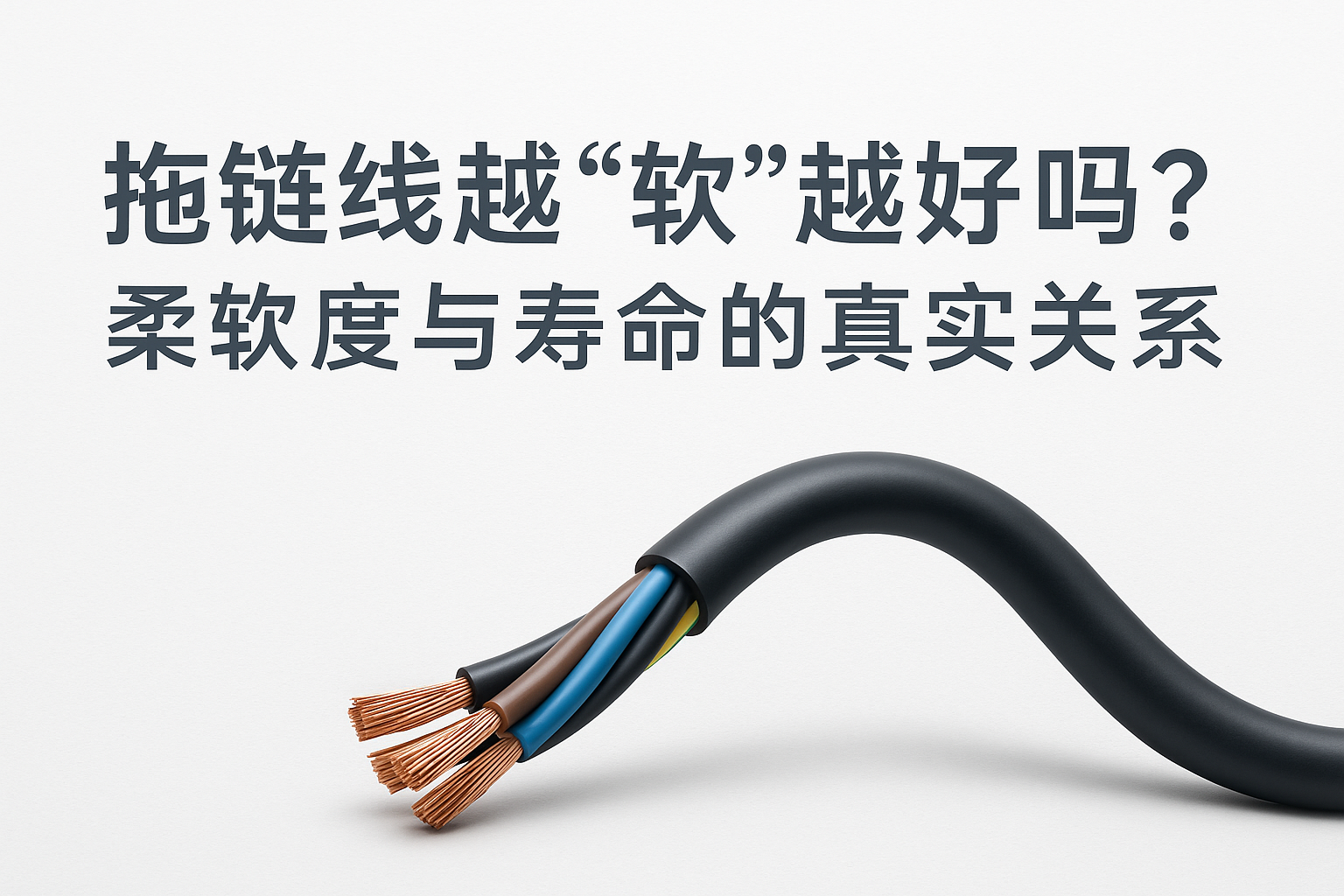 拖链线越“软”越好吗？？？？？？柔软度与寿命的真实关系